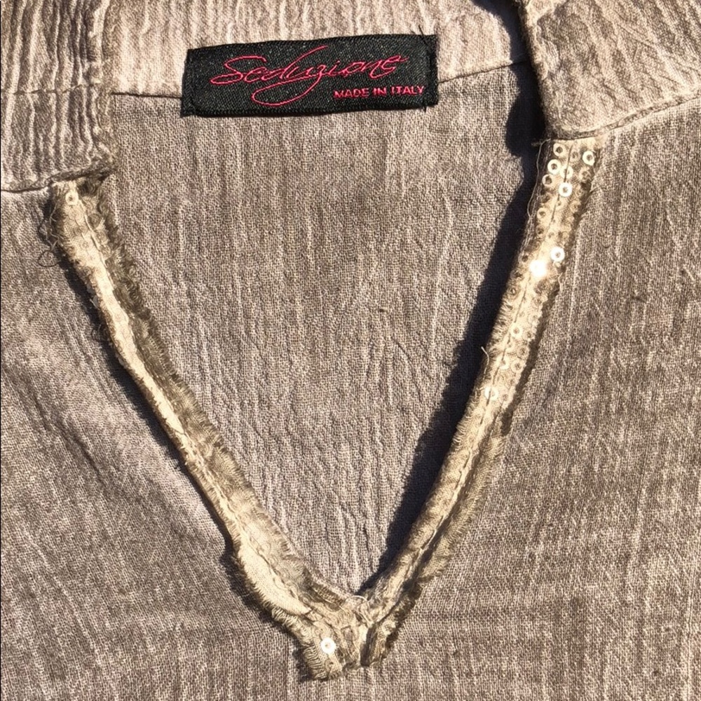 🌸NEW YEAR SALE🌸 NEW 3pc Taupe Lace Soft Mohair Wool Blend Sweater Set OS - Picture 5 of 8